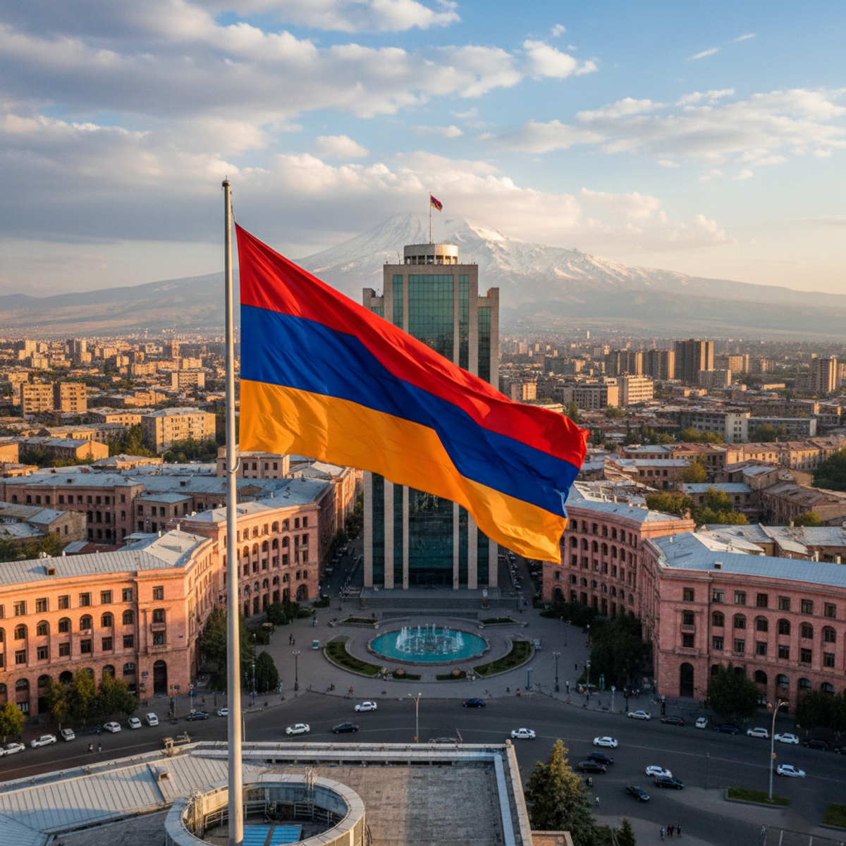 Ինչպես գնել դրոշ առաքումով Երևանում